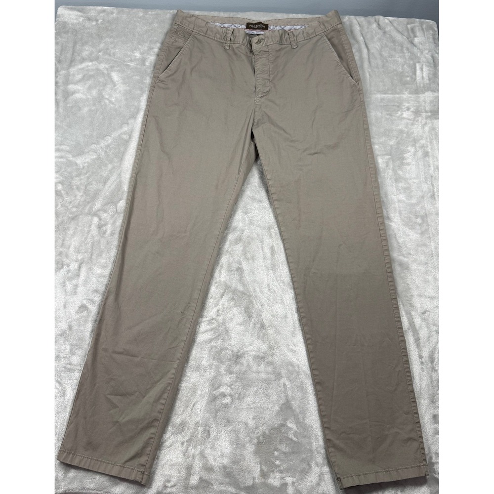 Polo Romano Mens Klasik PFT Chino Pants Size 38x31 Preppy Old Money Minimalist
